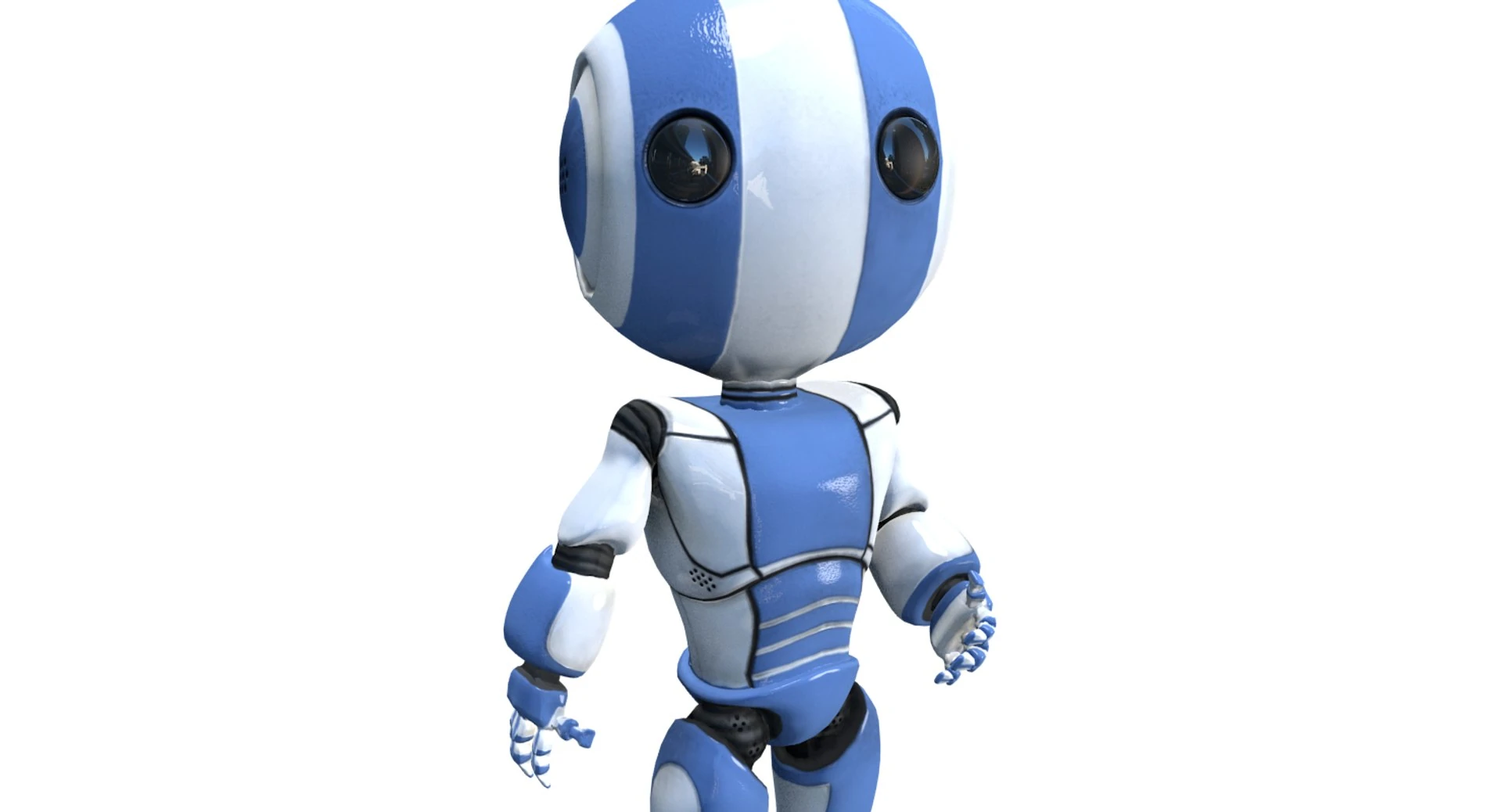 AO-Maru rear three-quarter render showing back panel and leg design