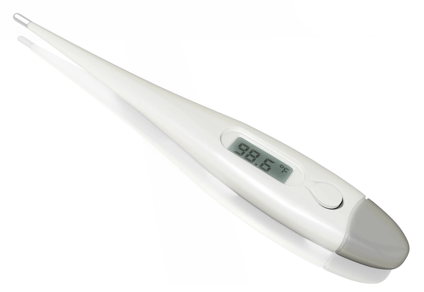 Digital Thermometer Realistic 3D Model by Leo Blanchette