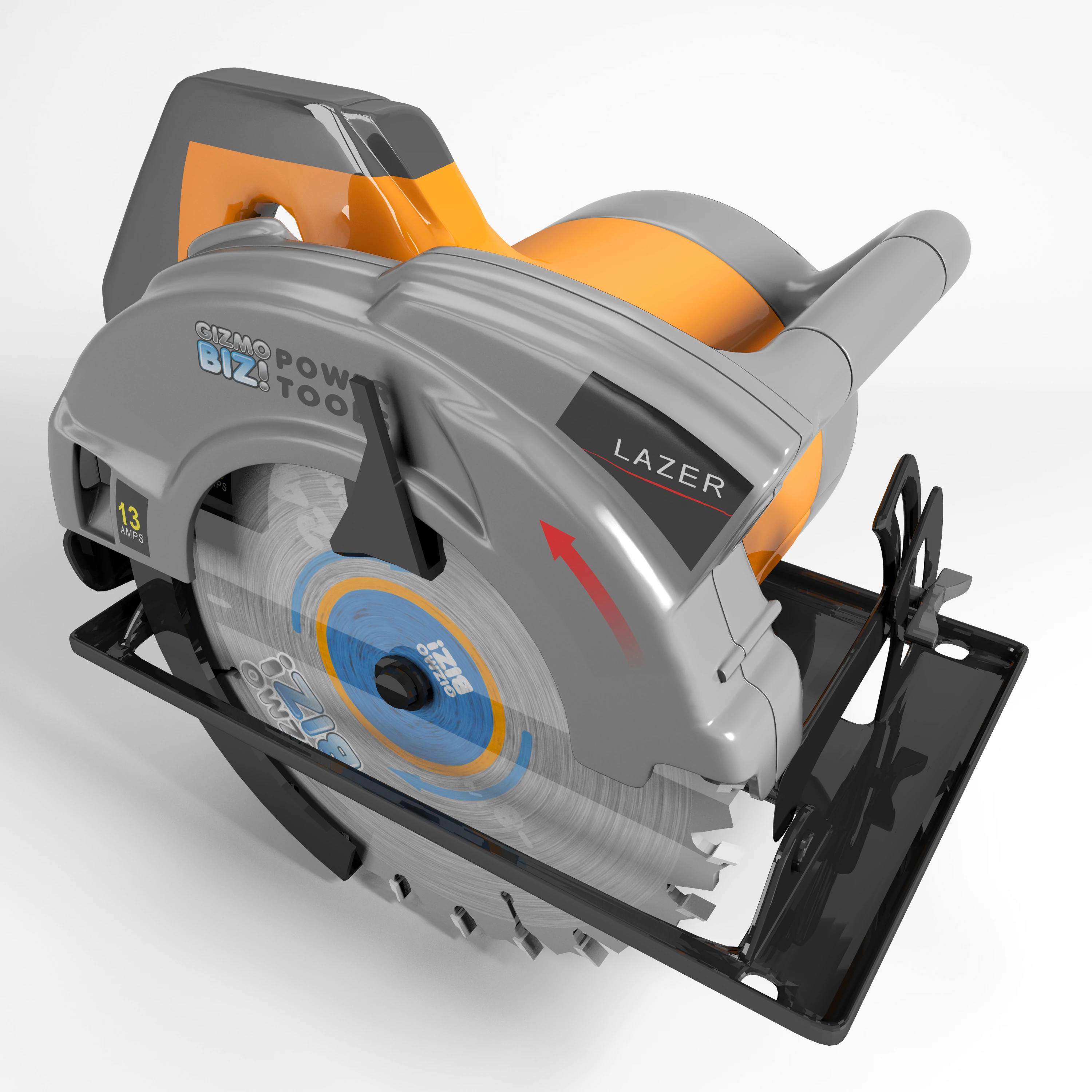 Generic Circular Saw 3D Model by Leo Blanchette