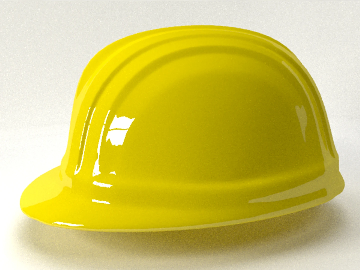 Simple Generic Hard Hat 3D Model by Leo Blanchette
