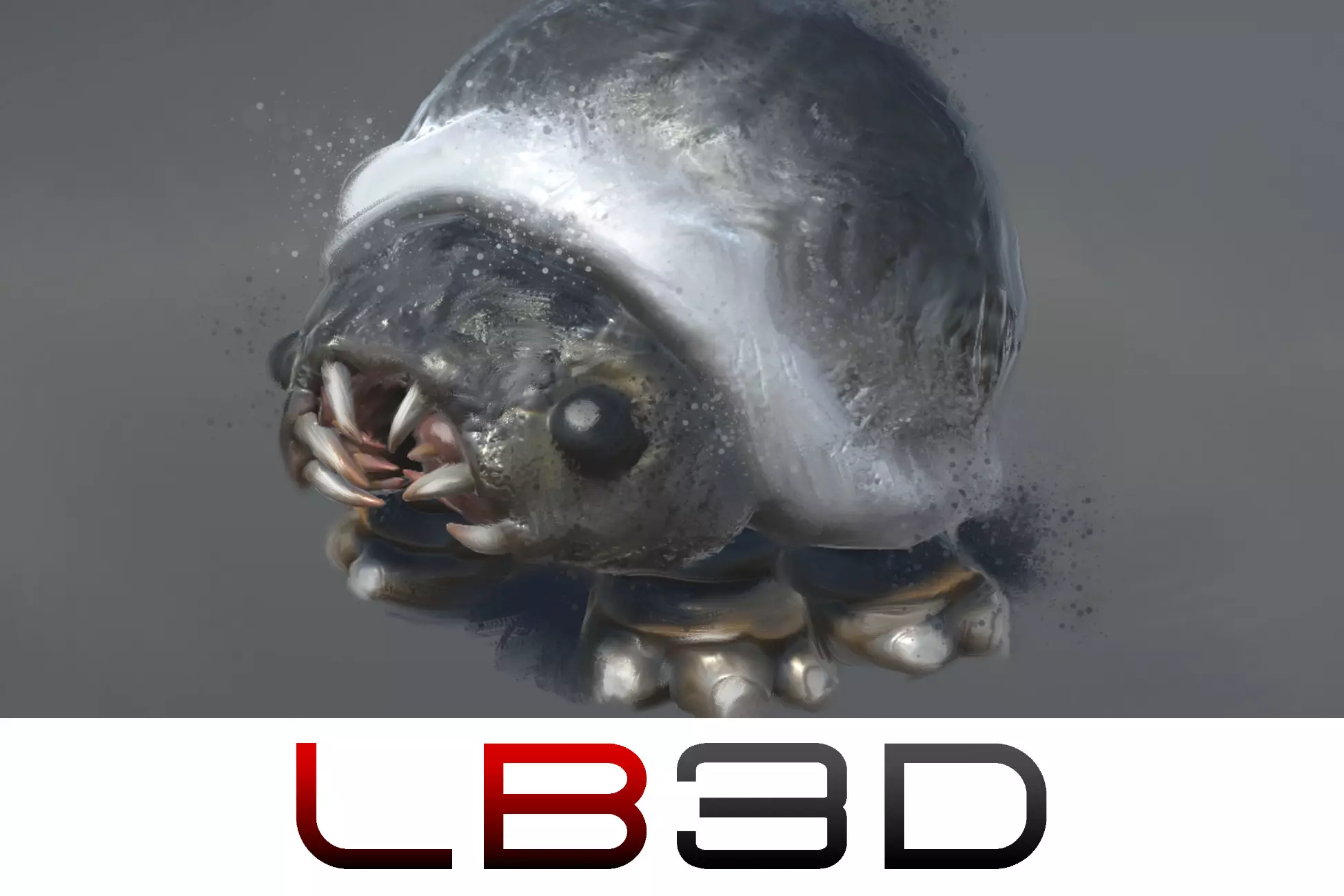 Helmet Bug Creature — Unity Asset