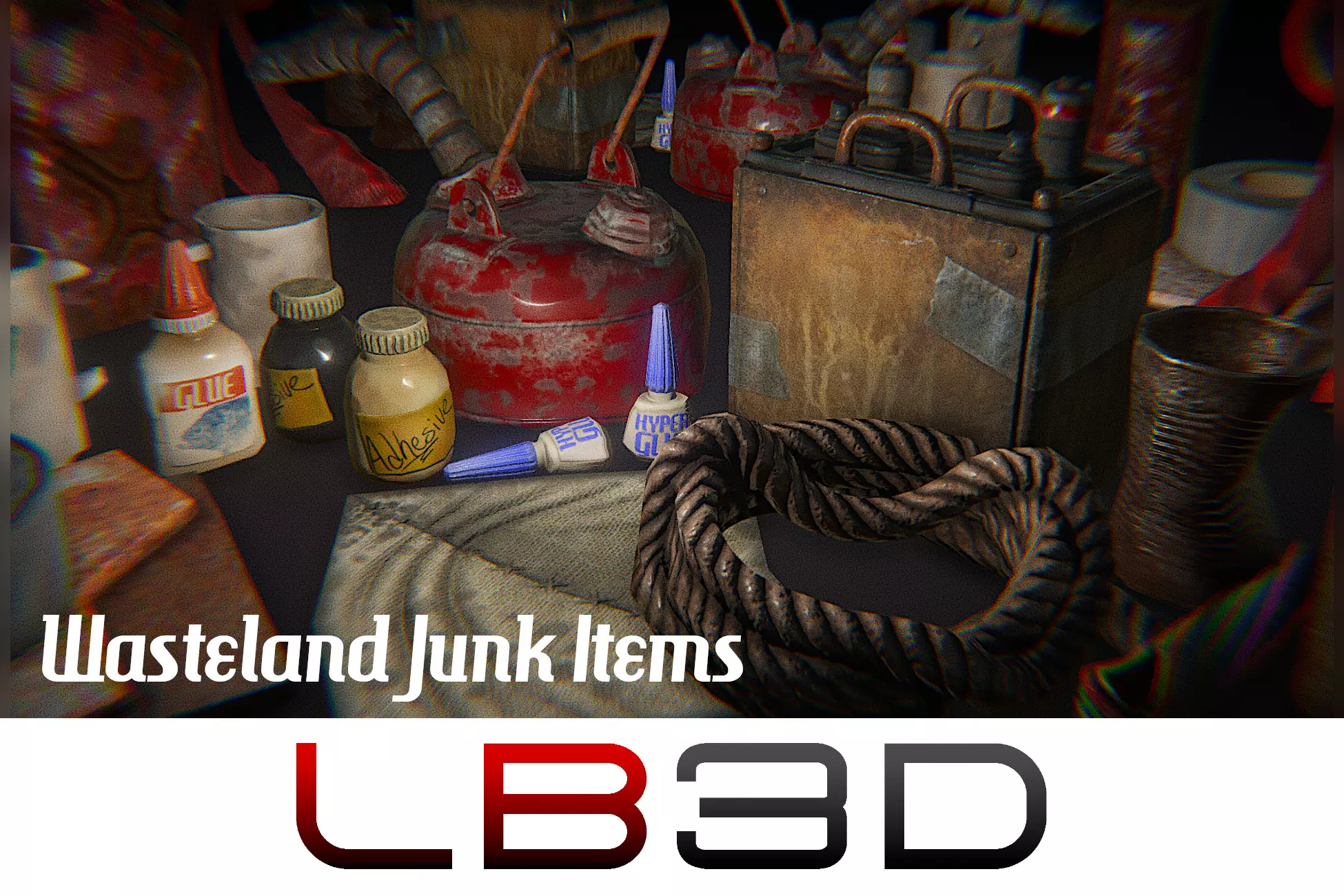 Junk Items 3D Pack for Unity