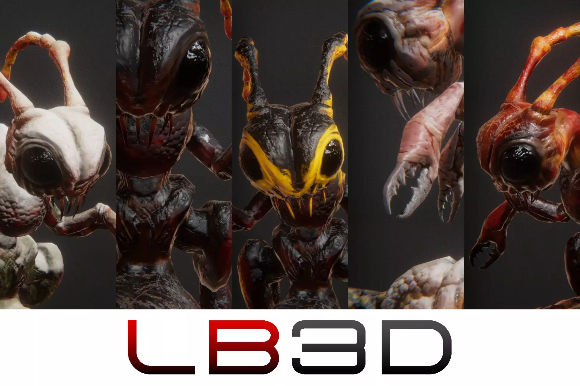 Lance Ant 3D model for Unity