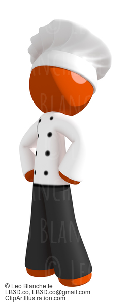 Orange Man Chef Hero #15934