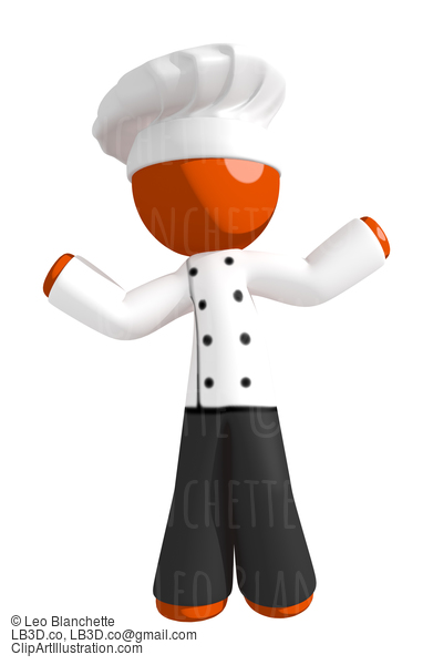 Orange Man Chef Confused #15937