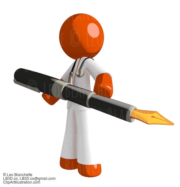 Orange Man Doctor #16216