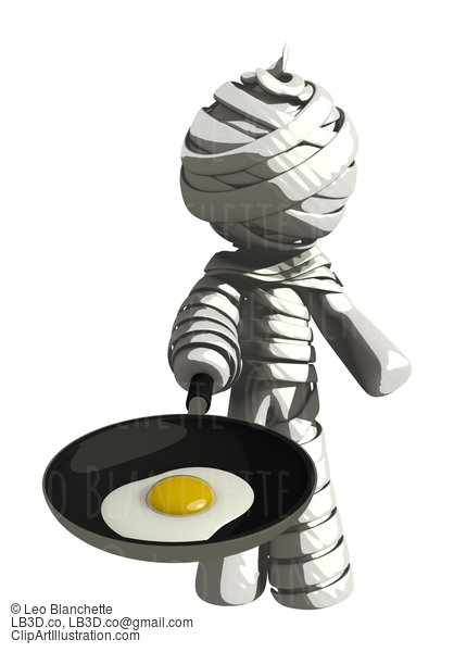 Mummy Or Personal Injury Concept Frying An Egg #16350