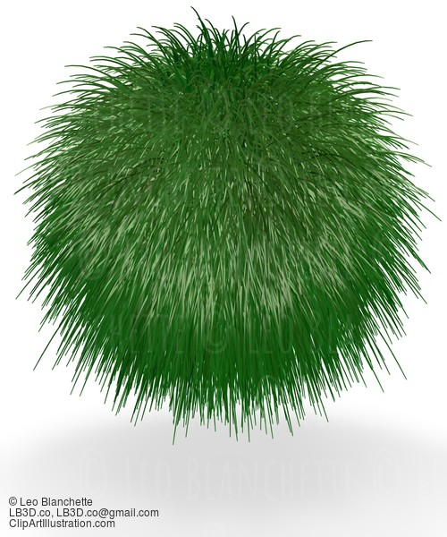 Ball Of Green Long Grass #23240