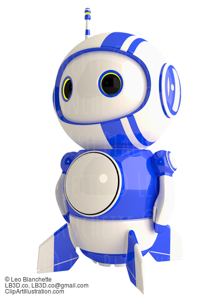 Cute Blue Robot #23308