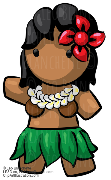 Hawaiian Hula Dancer #23709