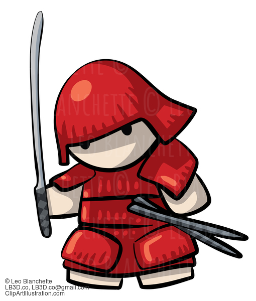 Samurai Warrior Cute #23747