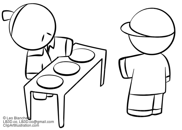 Line Drawing Of Food Choice #23764