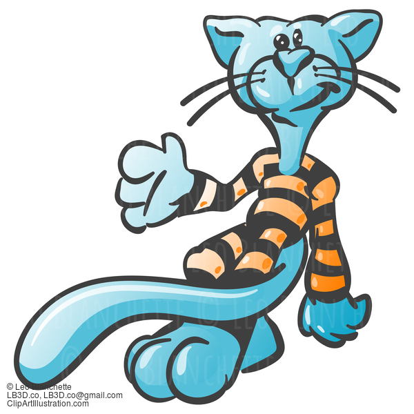 Blue Cat’S Pajamas #24403