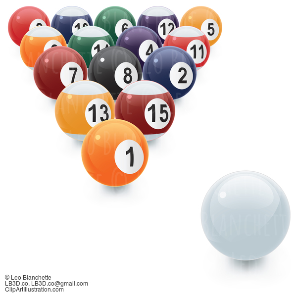 Pool Balls In Perspective #24490