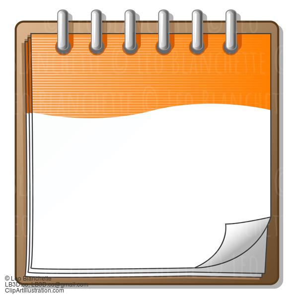 Orange Organizer Day Planner #24516