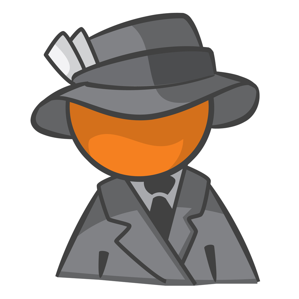 Orange Person Gambling Man