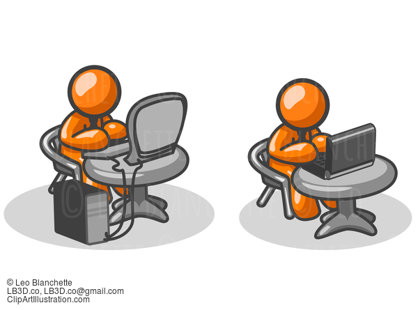 Orange Man Computers #23996