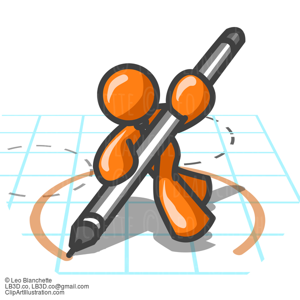 Orange Man Design #24016