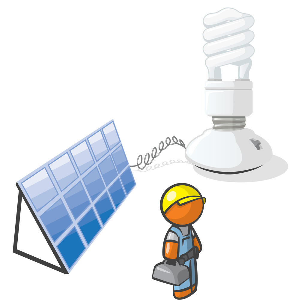 Orange Man Natural Energy Savings