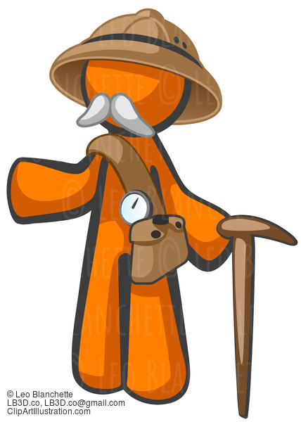 Orange Man Dr Livingstone, Explorer And Adventurer #24133