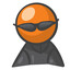 Orange Person Hacker or Spy