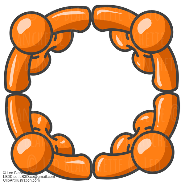 Orange Man Circle Of Unity #24229