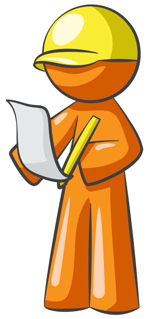 Orange Person Draftsman