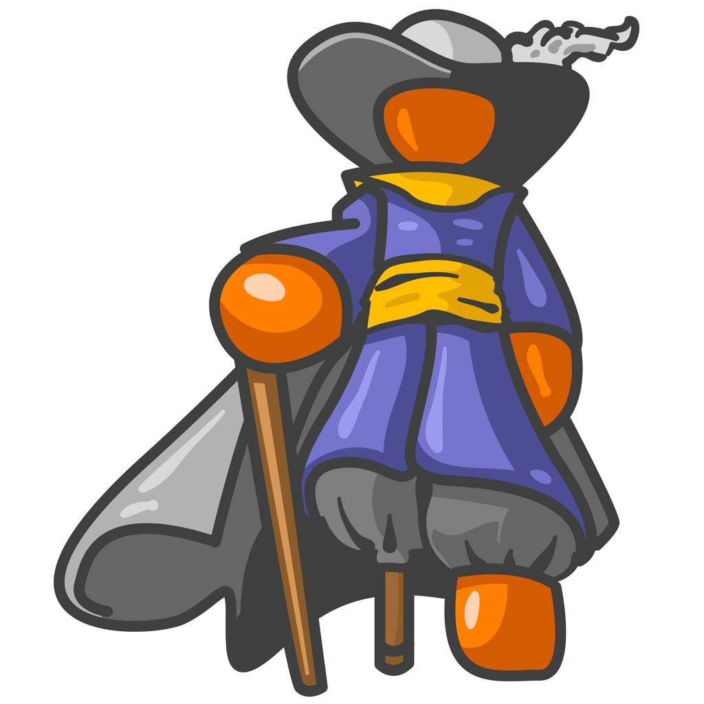 Orange Man Pirate
