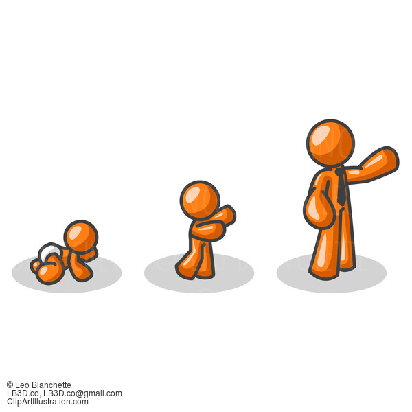 Orange Man Growth #24373