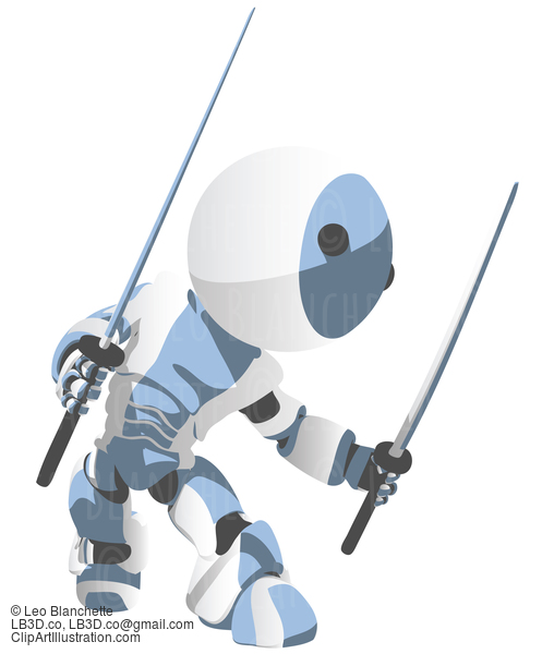 Toon Robot Ninja #23698