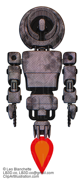 Android Containing Cable Connector Head And Light Chest Exoshielding And Prototype Exoplate Chest And Jet Propulsion. Sketch Pad Cloudy Smudges. Front View. #20337