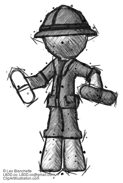 Sketch Explorer Ranger Man Pills #15113