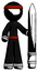 Ink Ninja Warrior Man with large pencil standing ready to write