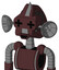 Purple Droid With Droid Head And Happy Mouth And Plus Sign Eyes And Spike Tip