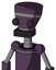 Purple Mech With Vase Head And Keyboard Mouth And Two Eyes