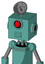 Greenish Mech With Box Head And Speakers Mouth And Cyclops Eye And Radar Dish Hat