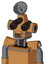 Peach Mech With Cone Head And Speakers Mouth And Three-Eyed And Radar Dish Hat