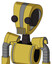 Yellow Droid With Droid Head And Vent Mouth And Two Eyes