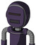 Purple Mech With Bubble Head And Square Mouth And Black Visor Cyclops