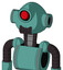 Greenish Mech With Rounded Head And Dark Tooth Mouth And Cyclops Eye
