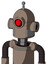 Gray Robot With Dome Head And Cyclops Eye And Single Antenna