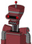 Red Mech With Vase Head And Square Mouth And Visor Eye And Single Led Antenna