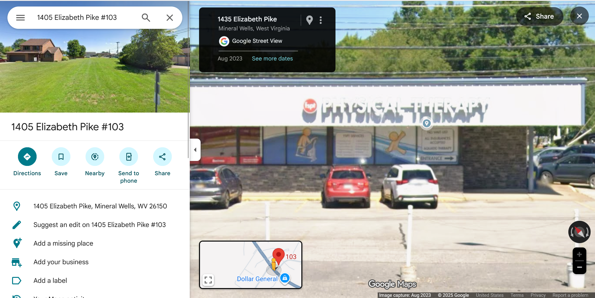 FSPT building in Mineral Wells, WV