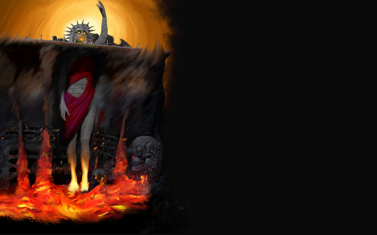 Concept art from Proverbs scene