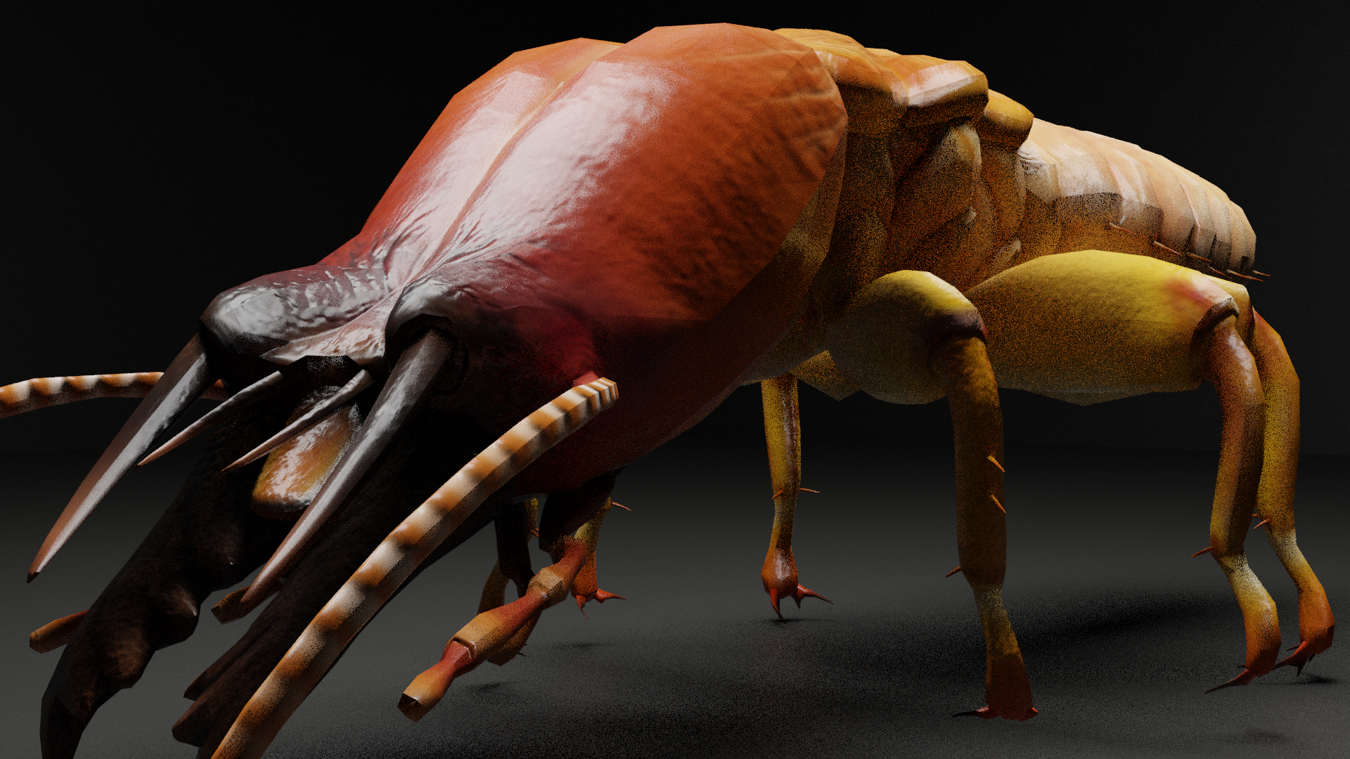 Termite Monster Closeup