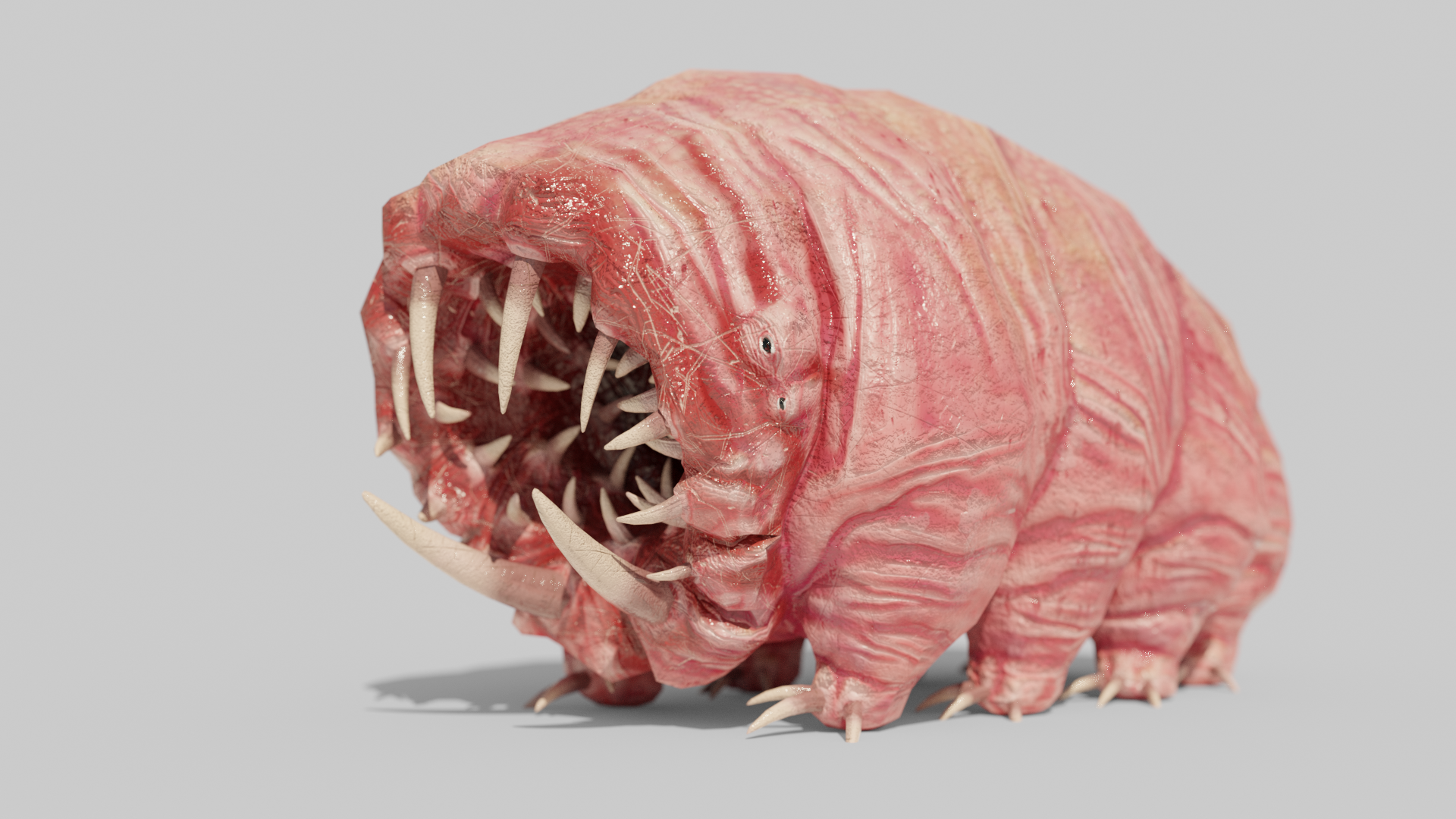 Waterbear Mutant Giant Microbial Monster, Basic Version