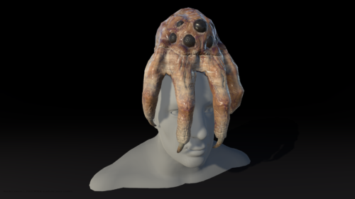 Kranion Drone Demo Game Asset (Mouted on Head) - Screen Shot 1