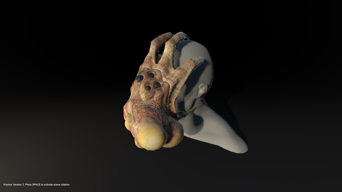 Kranion Plague Spreader Headcrab / Facehugger / Baneling Inspired Enemy