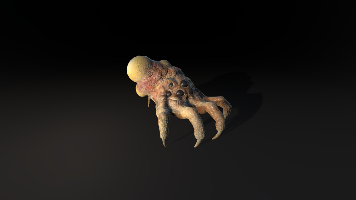 Kranion Plague Spreader Headcrab / Facehugger / Baneling Inspired Enemy