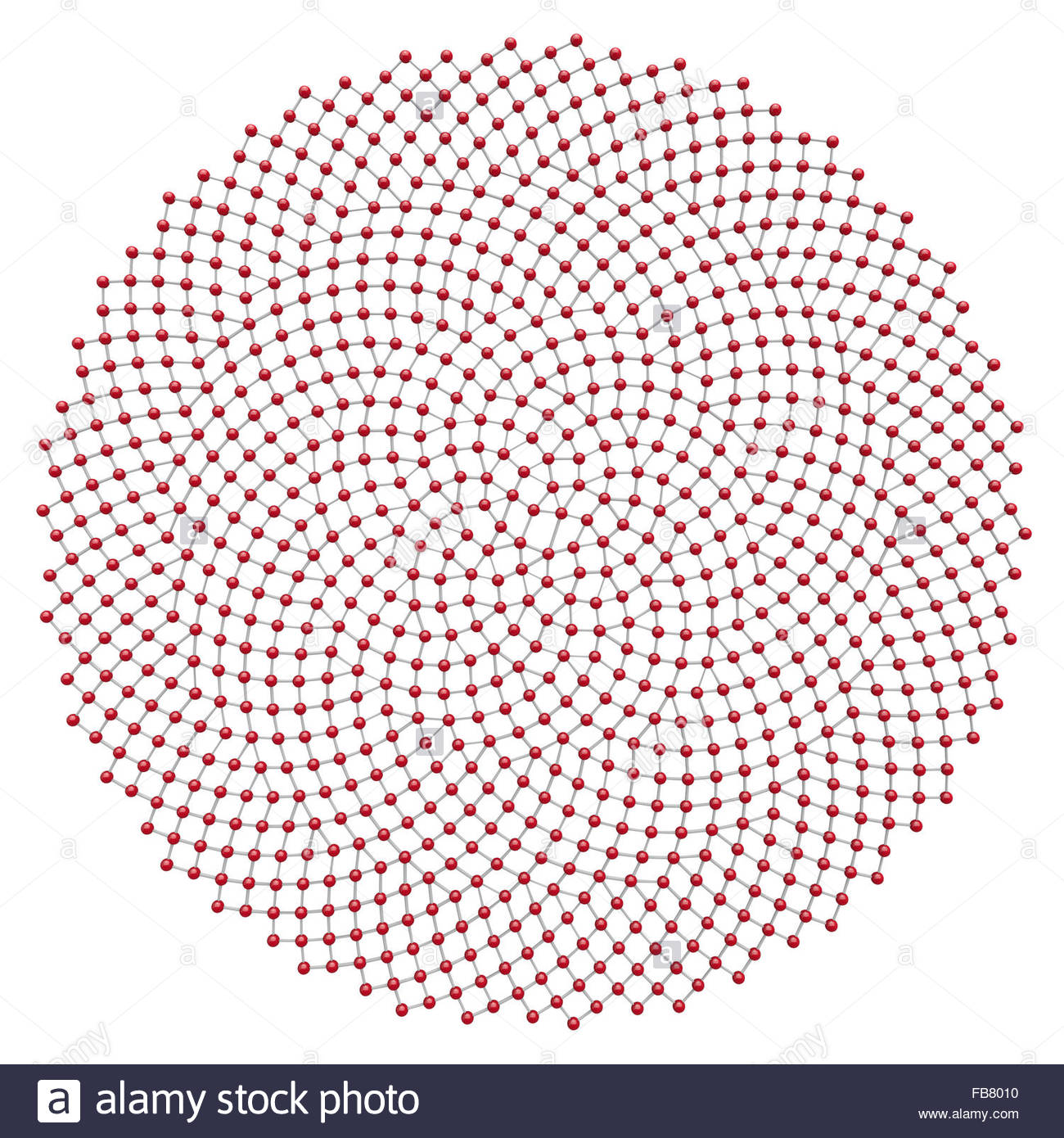 Fibonacci Network Dot Array Concept
